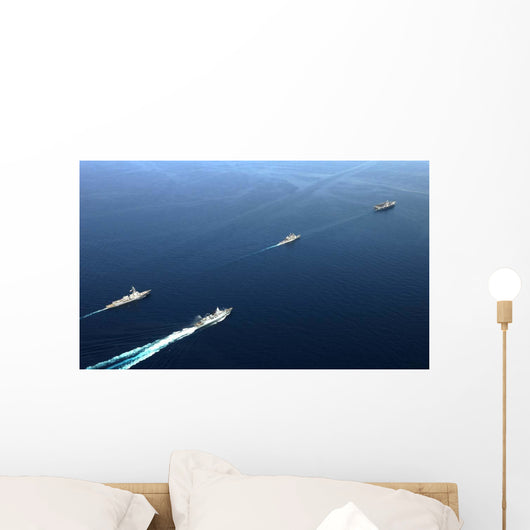 German Navy Frigate Fgs Wall Decal Design 1