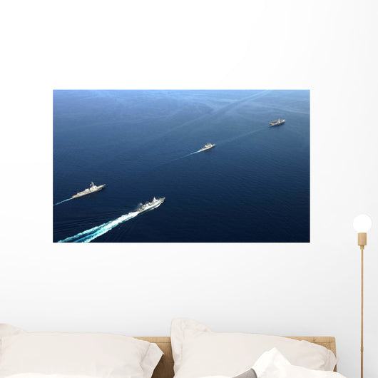 German Navy Frigate Fgs Wall Decal Design 1