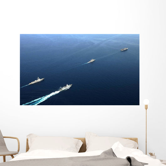 German Navy Frigate Fgs Wall Decal Design 1