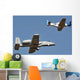 A-10 Thunderbolt and P-51 Wall Decal