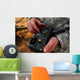 Us Soldier Hits Button Wall Decal