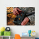 Us Soldier Hits Button Wall Decal