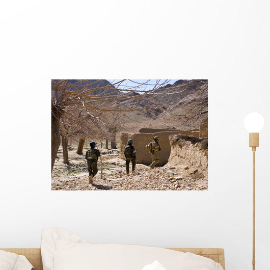 Afghan Commandos Are Guided Wall Decal