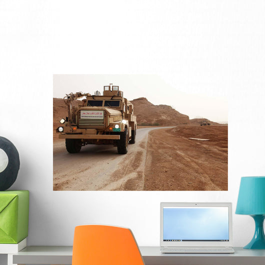 Cougar Armored Fighting Vehicles Wall Decal