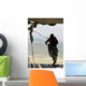Us Soldier Jumps out Wall Decal