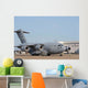 C-17 Globemaster Iii Parked Wall Decal Design 2