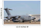 C-17 Globemaster Iii Parked Wall Decal Design 2