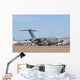 C-17 Globemaster Iii Parked Wall Decal Design 1