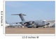 C-17 Globemaster Iii Parked Wall Decal Design 1