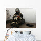 Airman Dons His Chemical Wall Decal