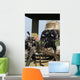 Soldier Looks through Binoculars Wall Decal