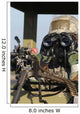 Soldier Looks through Binoculars Wall Decal