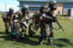 Soldiers Dressed Chemical Warfare Wall Decal