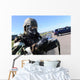 Soldier Uses M256 Kit Wall Decal