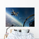 F-16 Fighting Falcon Flies Wall Decal Design 1