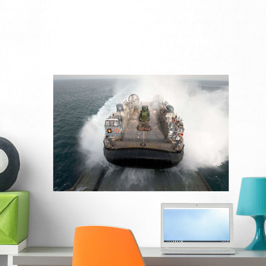 Landing Craft Air Cushion Wall Decal Design 2