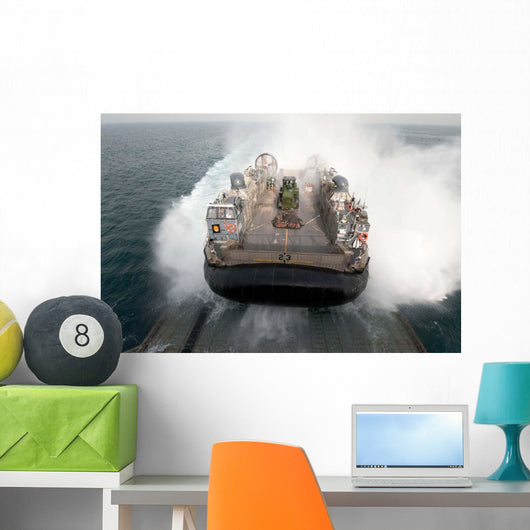Landing Craft Air Cushion Wall Decal Design 2