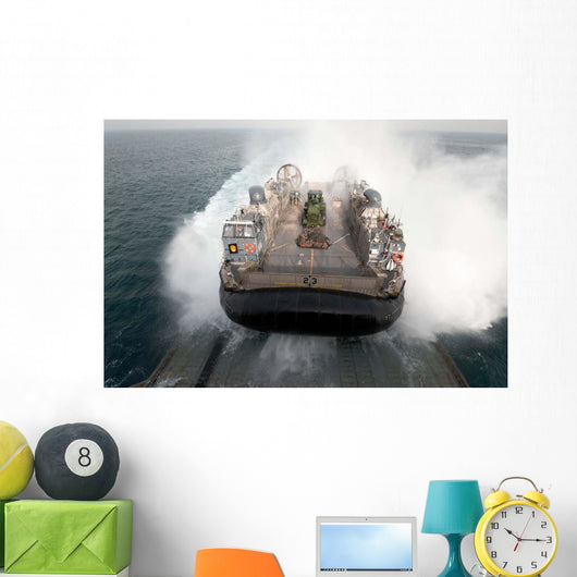 Landing Craft Air Cushion Wall Decal Design 2