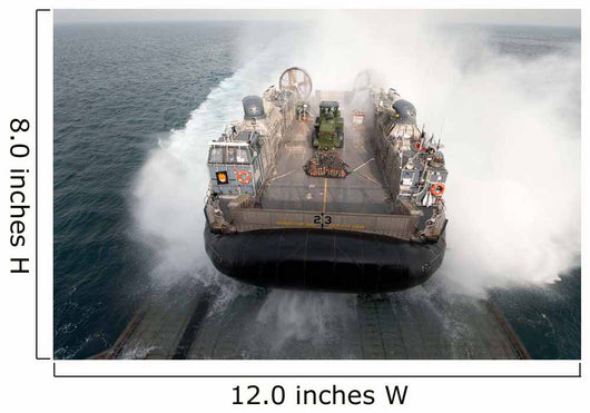 Landing Craft Air Cushion Wall Decal Design 2