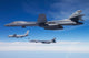 B-1b Lancer Stands as Wall Decal