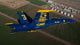 Blue Angels Perform over Wall Decal