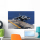 Av-8b Harrier Jet Lands Wall Decal