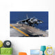Av-8b Harrier Jet Lands Wall Decal