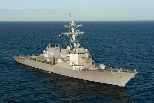 Guided-missile Destroyer Uss Laboon Wall Decal Design 2