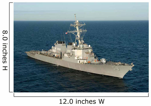 Guided-missile Destroyer Uss Laboon Wall Decal Design 2