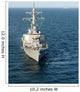 Guided-missile Destroyer Uss Laboon Wall Decal Design 1