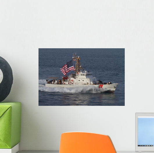 He Us Coast Guard Wall Decal