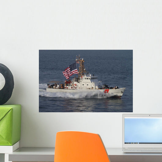 He Us Coast Guard Wall Decal