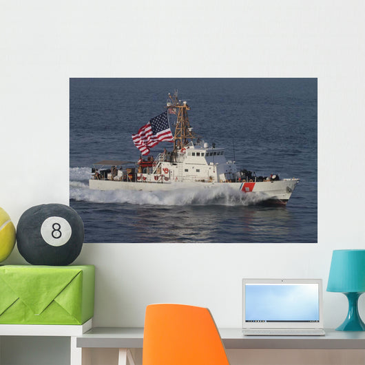 He Us Coast Guard Wall Decal