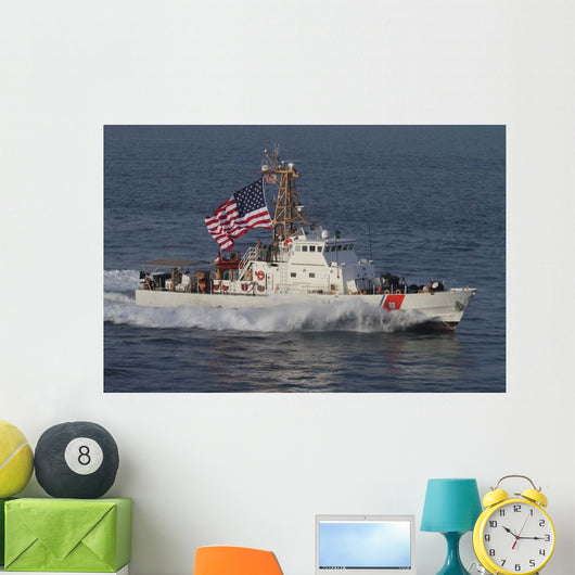 He Us Coast Guard Wall Decal