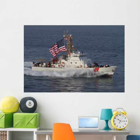 He Us Coast Guard Wall Decal