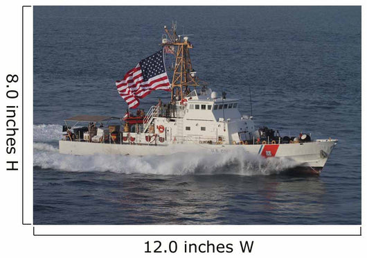 He Us Coast Guard Wall Decal