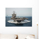 Uss Enterprise Transits Atlantic Wall Decal