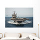 Uss Enterprise Transits Atlantic Wall Decal