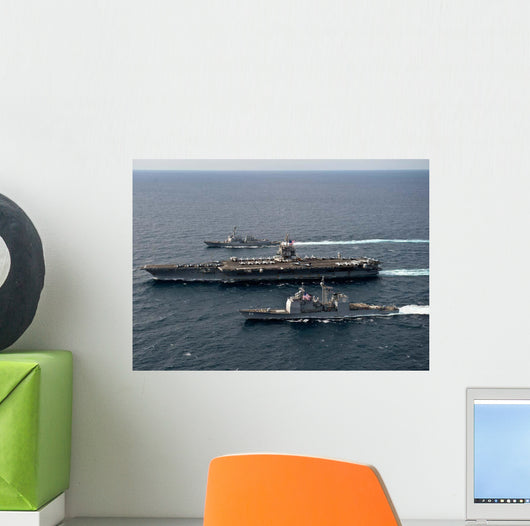 Us Navy Ships Transit Wall Decal