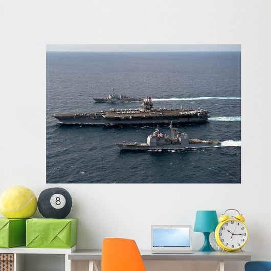 Us Navy Ships Transit Wall Decal