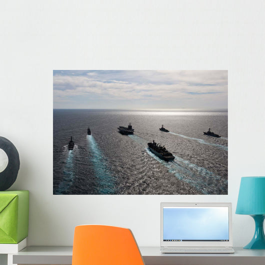 Enterprise Carrier Strike Group Wall Decal Design 2