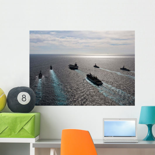 Enterprise Carrier Strike Group Wall Decal Design 2