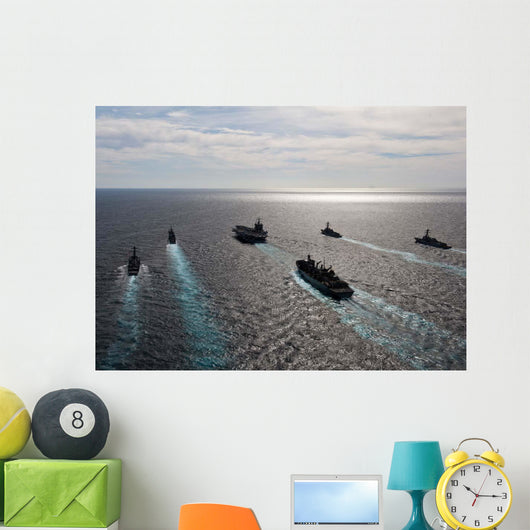 Enterprise Carrier Strike Group Wall Decal Design 2