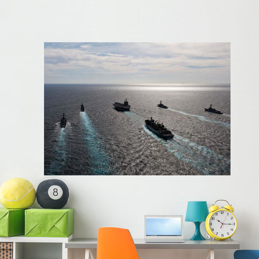 Enterprise Carrier Strike Group Wall Decal Design 2