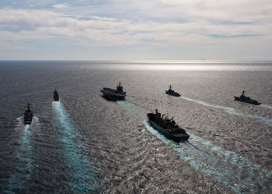 Enterprise Carrier Strike Group Wall Decal Design 2