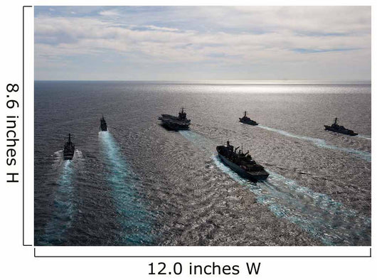 Enterprise Carrier Strike Group Wall Decal Design 2