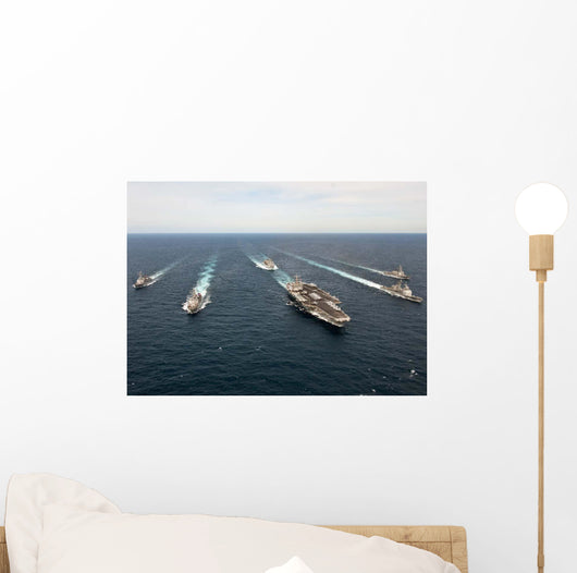Enterprise Carrier Strike Group Wall Decal Design 1