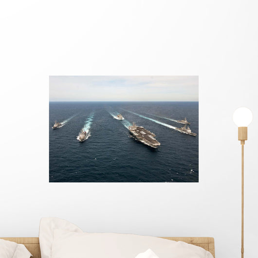 Enterprise Carrier Strike Group Wall Decal Design 1