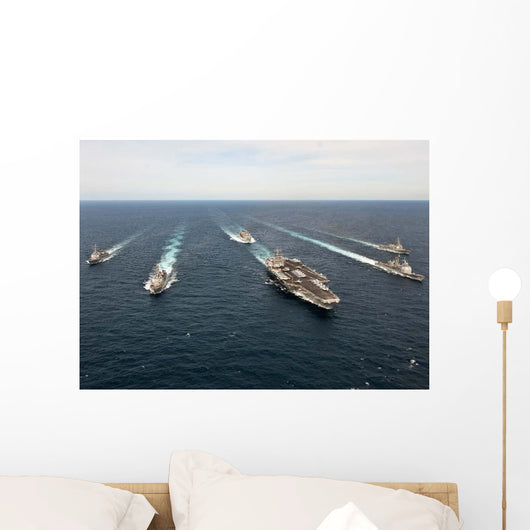 Enterprise Carrier Strike Group Wall Decal Design 1