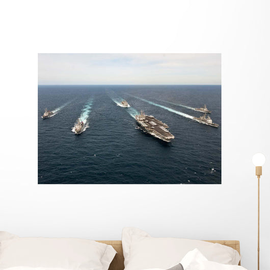 Enterprise Carrier Strike Group Wall Decal Design 1